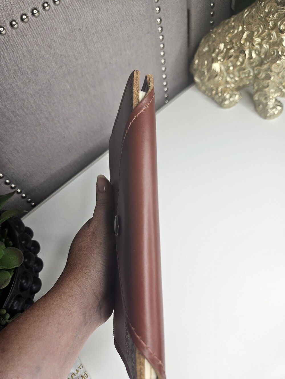 Portland Leather Goods Limited Edition 10th Anniversary Snap Journal Madrone - Picture 9 of 11